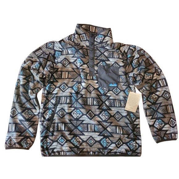 Kavu Other - Kavu Teannaway Fleece Jacket Mens Medium NW Basin